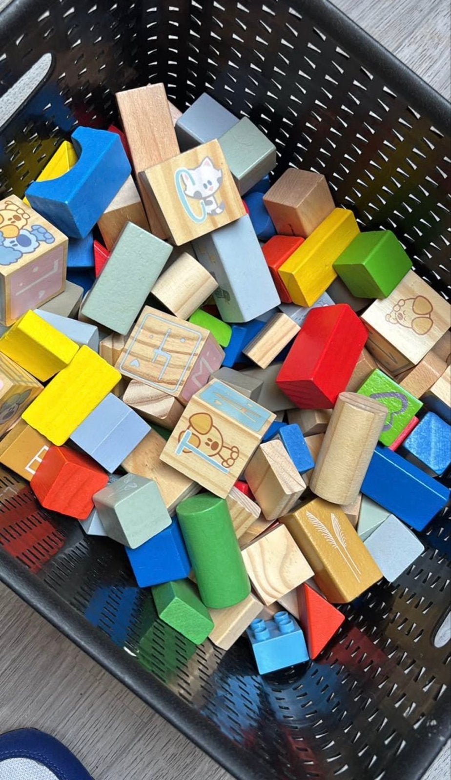 Houten blokken - Zo goed als nieuw, Kinderen en Baby's, Ophalen, Zo goed als nieuw, Overige typen