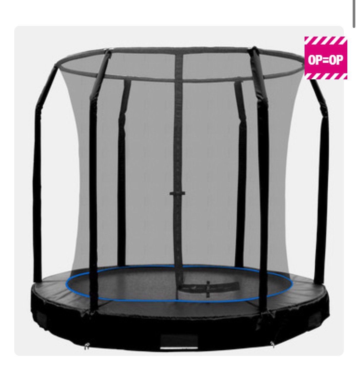 Inground trampoline 244 cm nieuw in verpakking, Ophalen, Nieuw