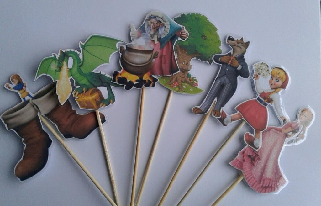 Sprookjesboom traktatie prikker, Ophalen of Verzenden, Nieuw, Versiering, Verjaardag