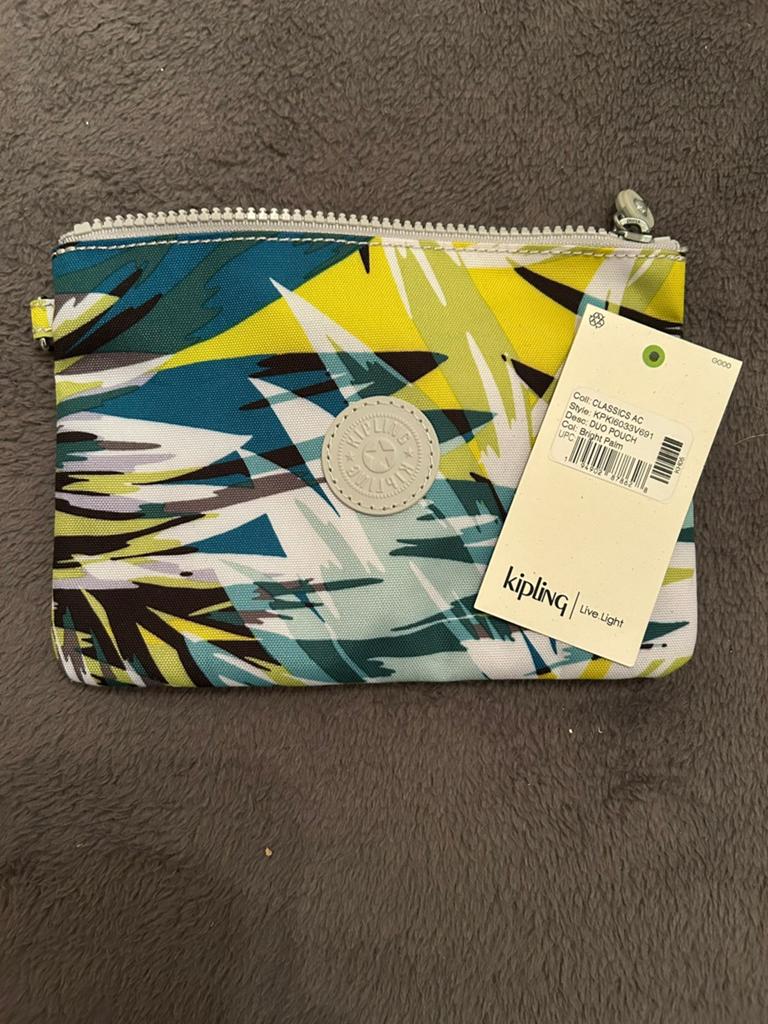 Nieuwe Kipling portemonnee/etui met tropische print, Ophalen of Verzenden, Nieuw, Overige kleuren, Overige merken