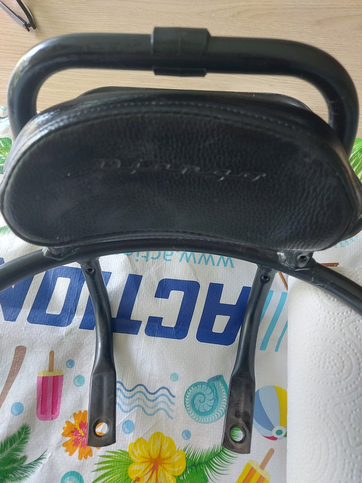 Bagagedrager met rugleuning voor Peugeot Django 50cc, Ophalen of Verzenden, Gebruikt