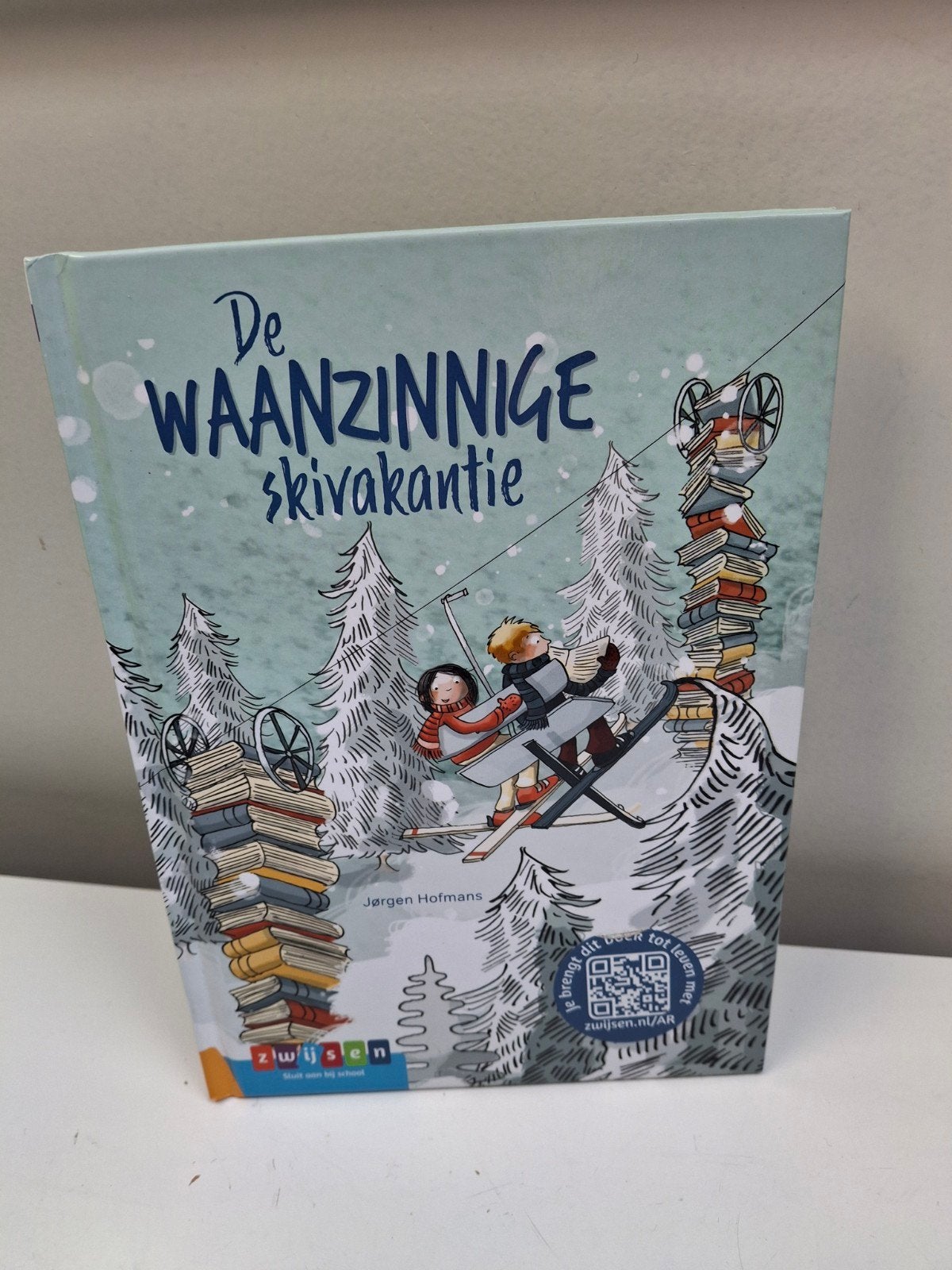 De Waanzinnige Skivakantie - Jeroen Hofmans, Ophalen of Verzenden, Zo goed als nieuw, Jeroen Hofmans, Fictie algemeen