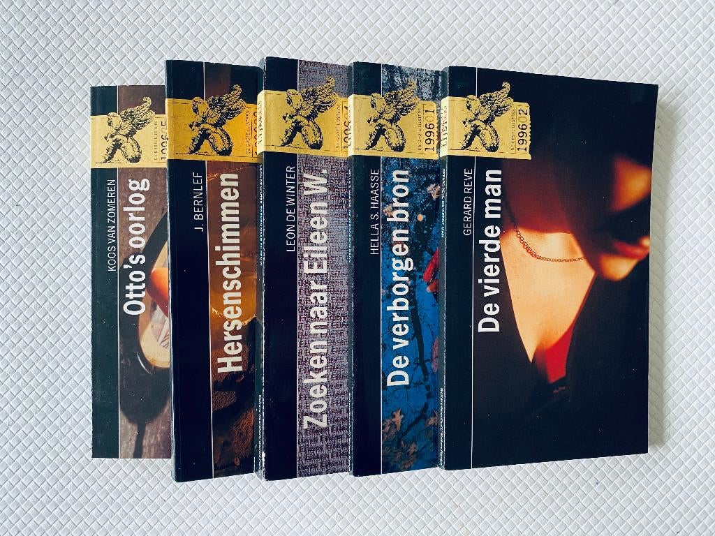 Bundel: Vijf Literaire Pockets (De Grote Lijsters), Ophalen of Verzenden, Gelezen, Diverse auteurs, Nederland