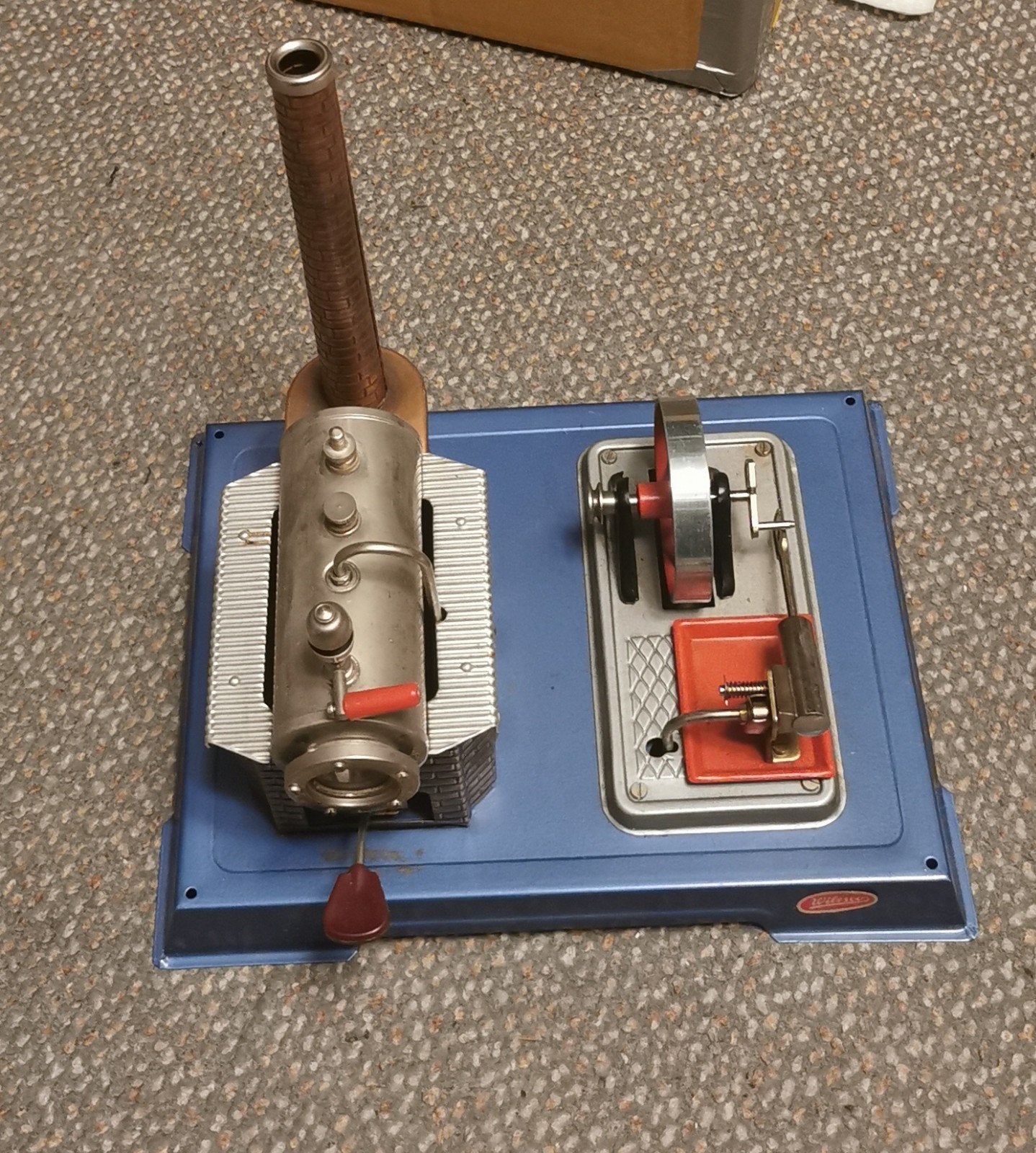 wilesco stoommachine, Hobby en Vrije tijd, Ophalen, Zo goed als nieuw, Groter dan 1:32