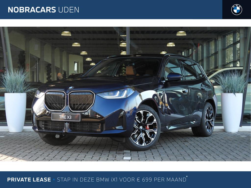 BMW X3 30e xDrive M Sport Automaat / Panoramadak / Trekhaak, Automaat, 1998 cc, 4 cilinders, Blauw