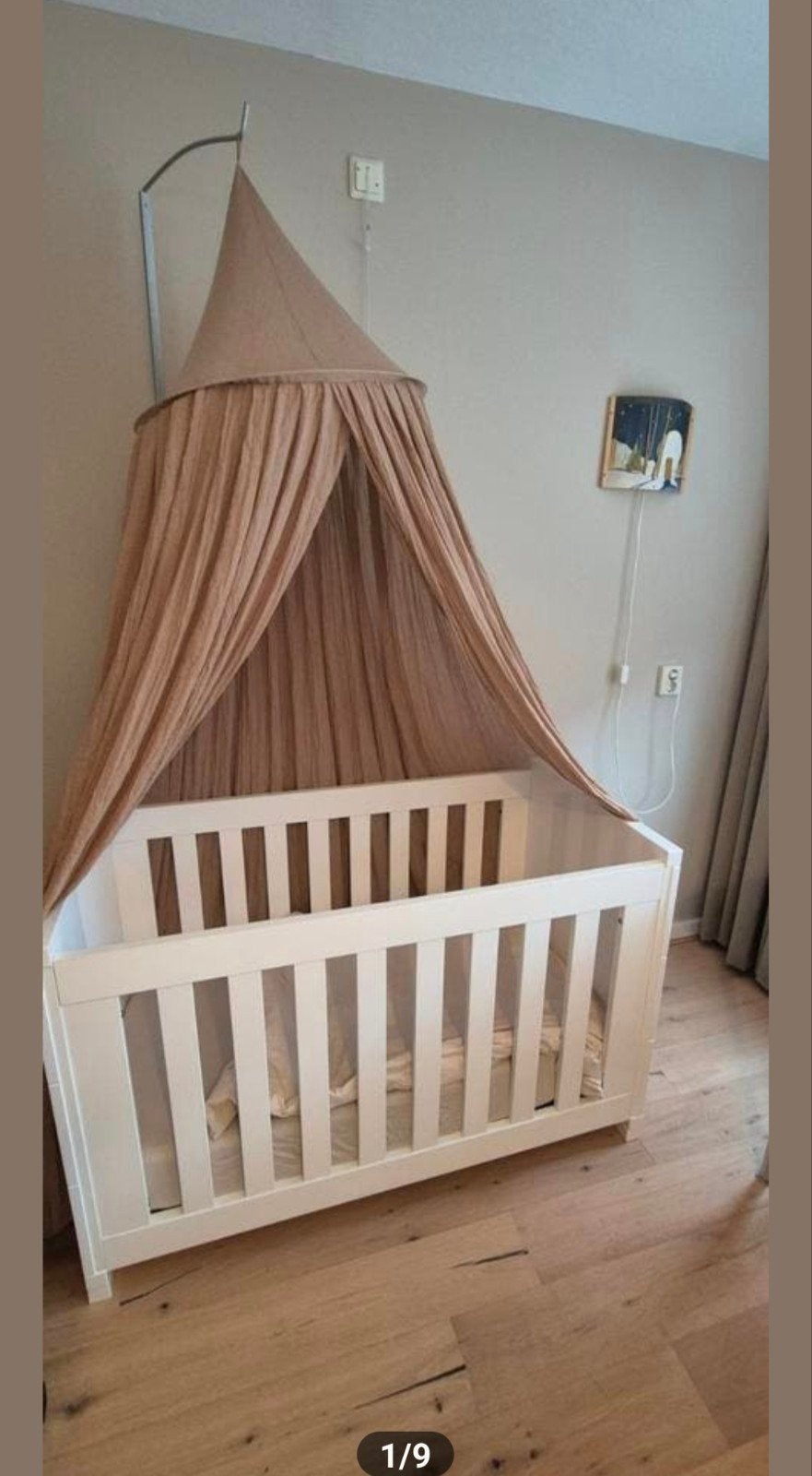 Interbaby Ledikant met matras met gratis 2xmatrasbeschermer, Ophalen, Gebruikt, Ledikant