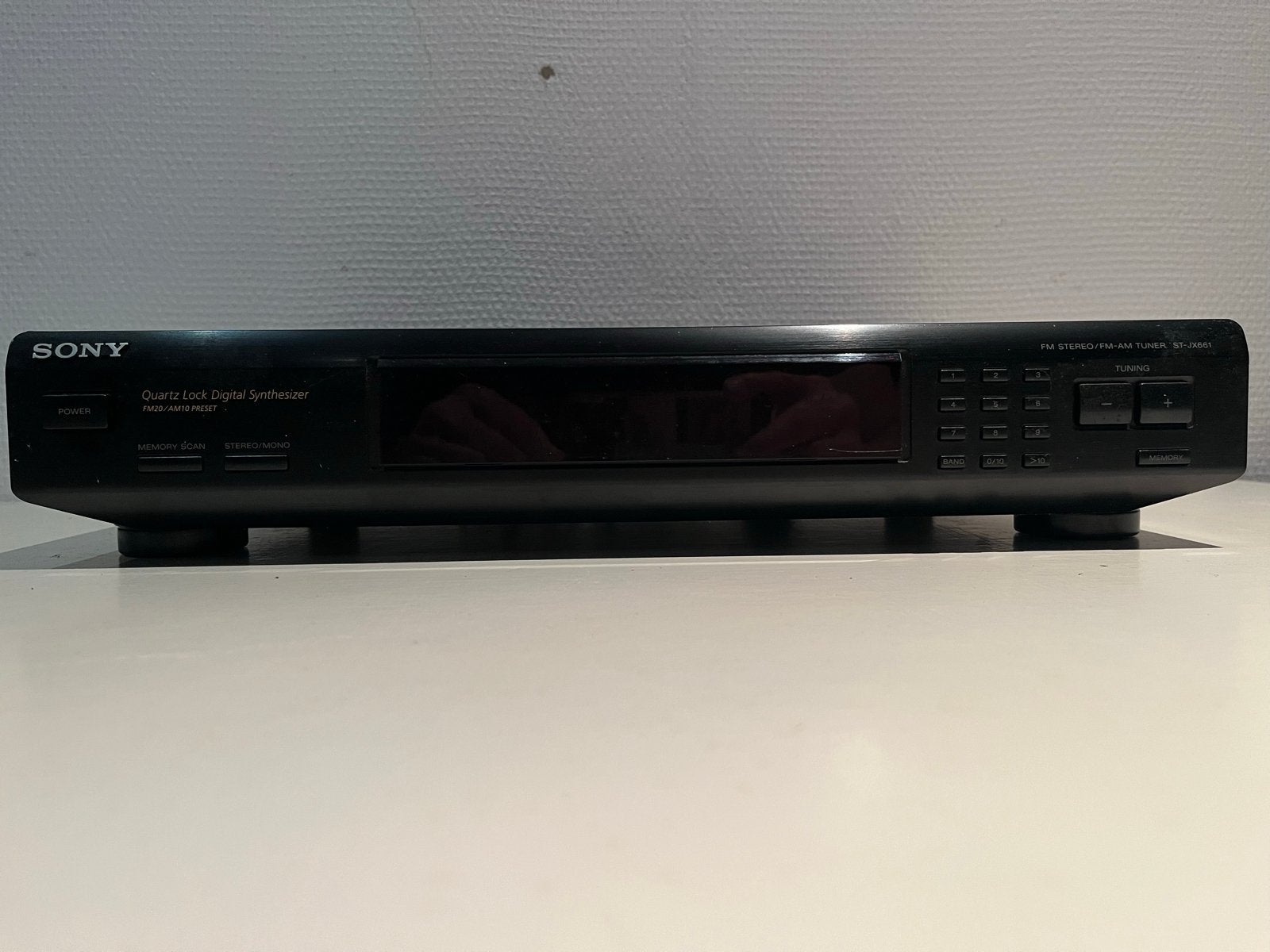 Sony Quartz Lock Digital Synthesizer FM/AM Tuner ST-JX661, Ophalen of Verzenden, Gebruikt, Analoog