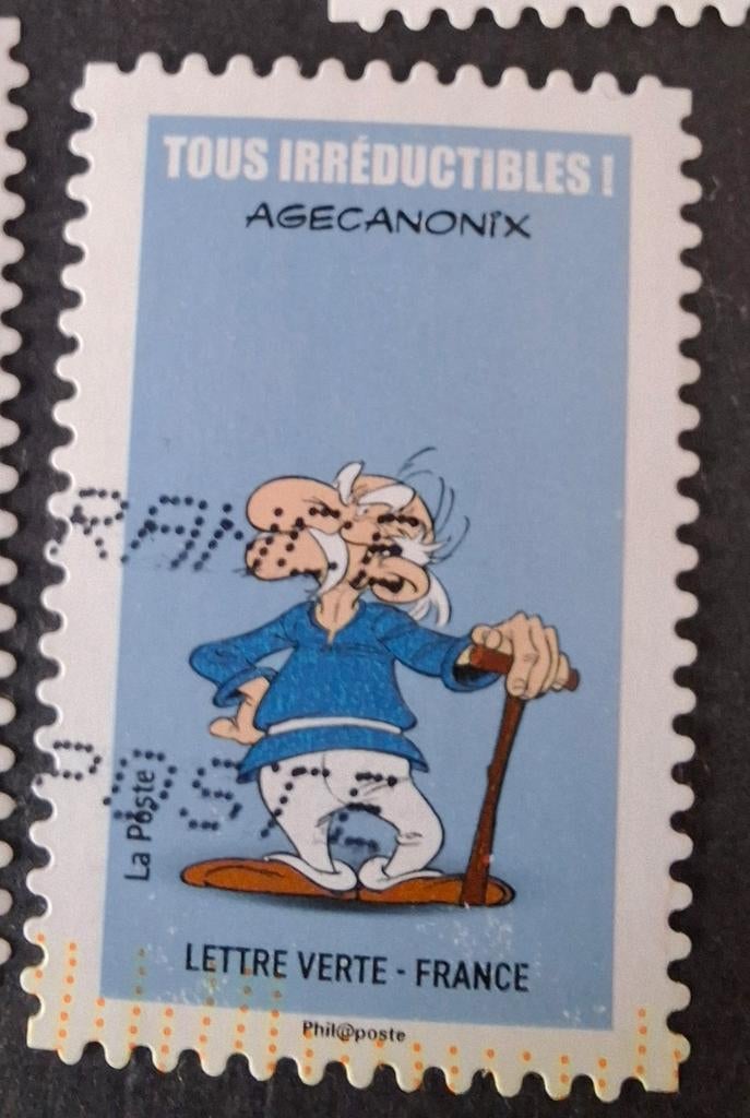 Frankrijk 487 asterix strip, Ophalen of Verzenden, Overige thema's