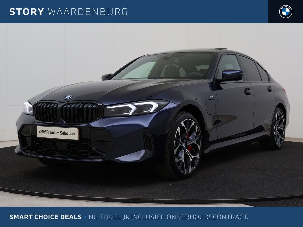 BMW 3 Serie 330e M Sport Automaat / Trekhaak / Sportstoelen, Auto's, BMW, Bedrijf, Te koop, 3-Serie, Achteruitrijcamera, Adaptive Cruise Control