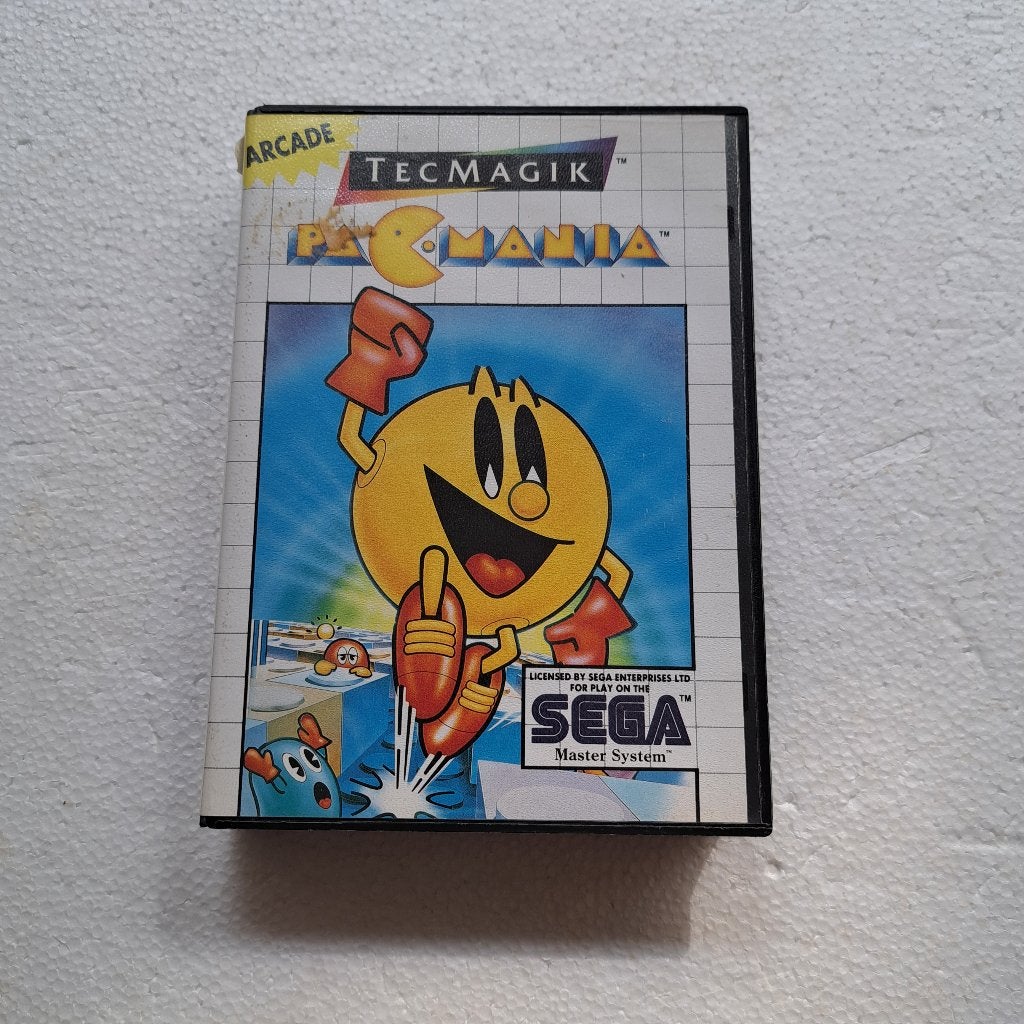 2 x Sega Pac-Mania en Pac-Panic master system game, Avontuur en Actie, Gebruikt, 1 speler, Ophalen of Verzenden