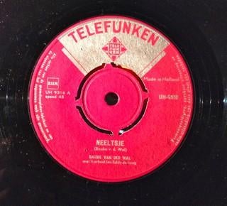 Bauke van der Wal - Neeltje (Telefunken Single), Cd's en Dvd's, Vinyl | Nederlandstalig, Gebruikt, Levenslied of Smartlap, Overige formaten