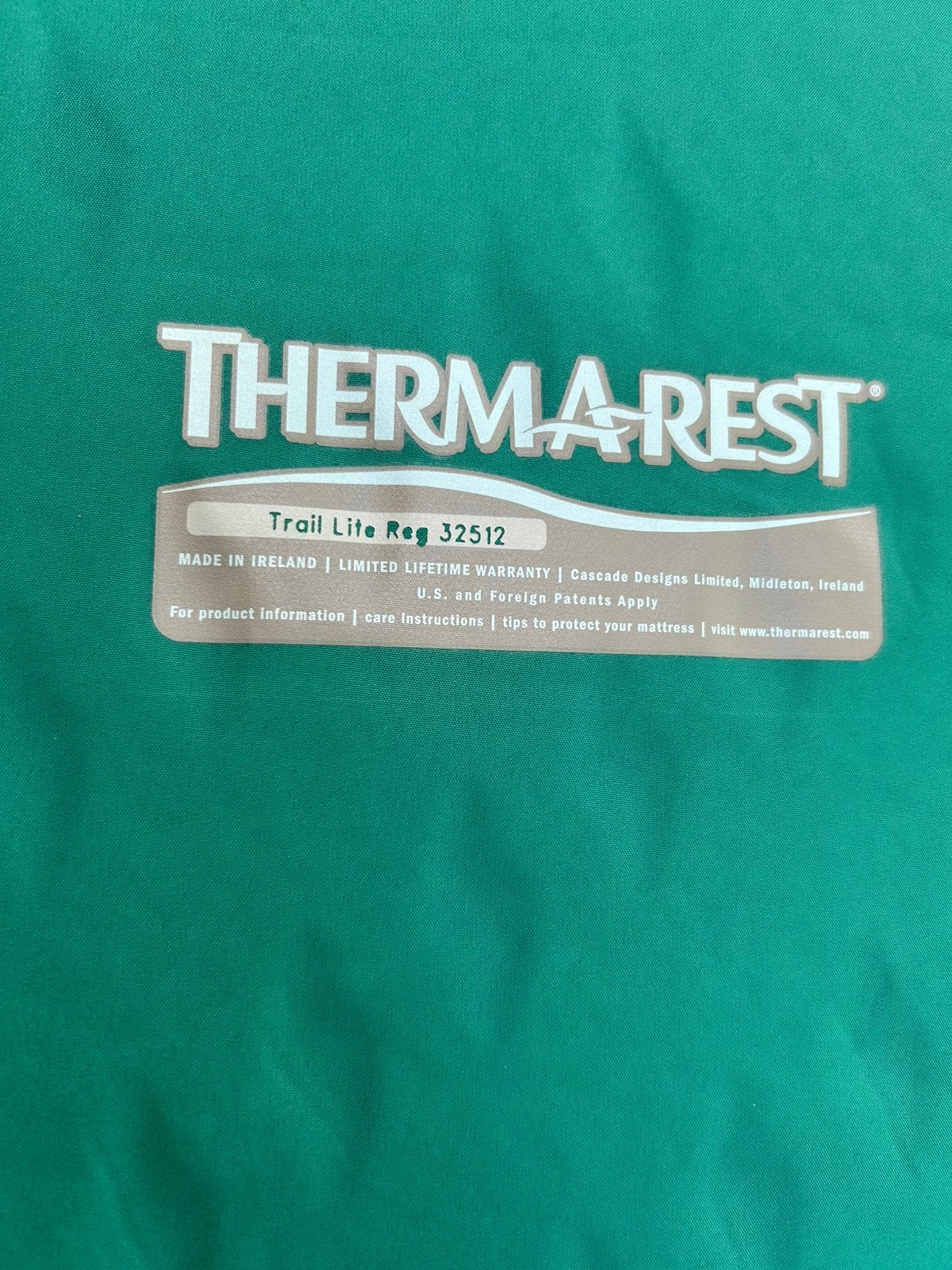 Slaapmat Thermarest, Ophalen of Verzenden, Zo goed als nieuw