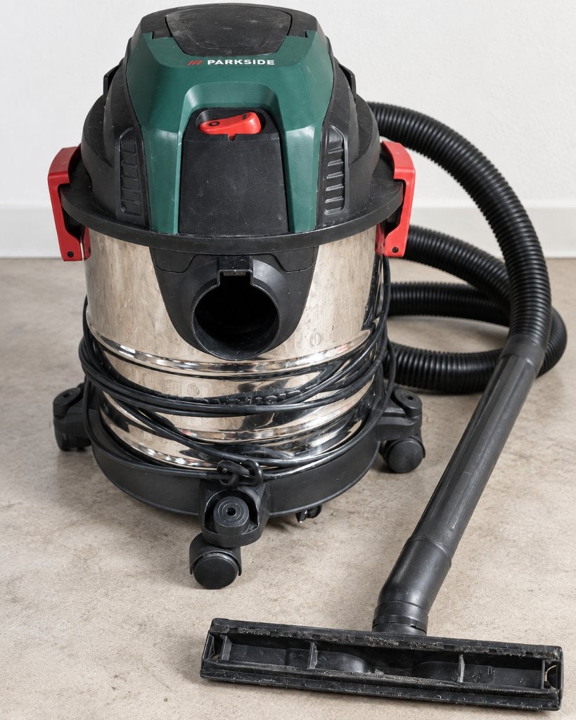 Parkside nat- en droogzuiger / bouwstofzuiger, Overige merken, Gebruikt, Geschikt voor harde vloeren, 1200 tot 1600 watt