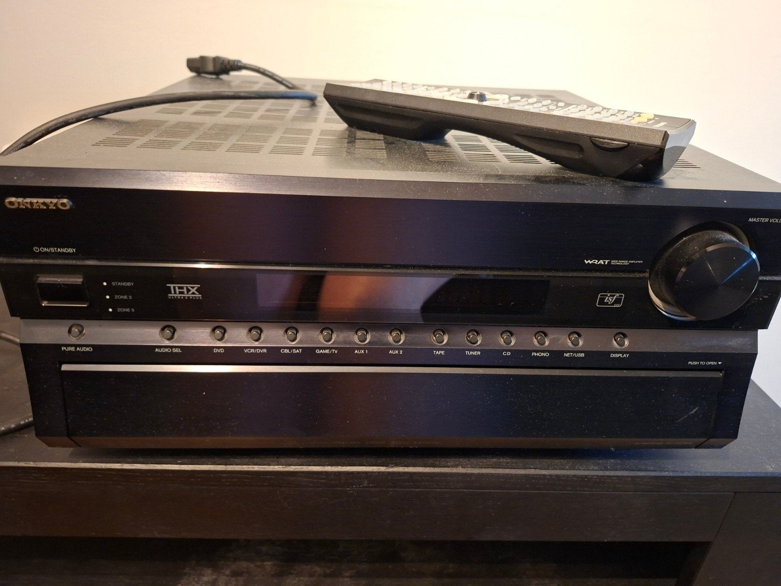 Onkyo AV reciever, Ophalen, Gebruikt