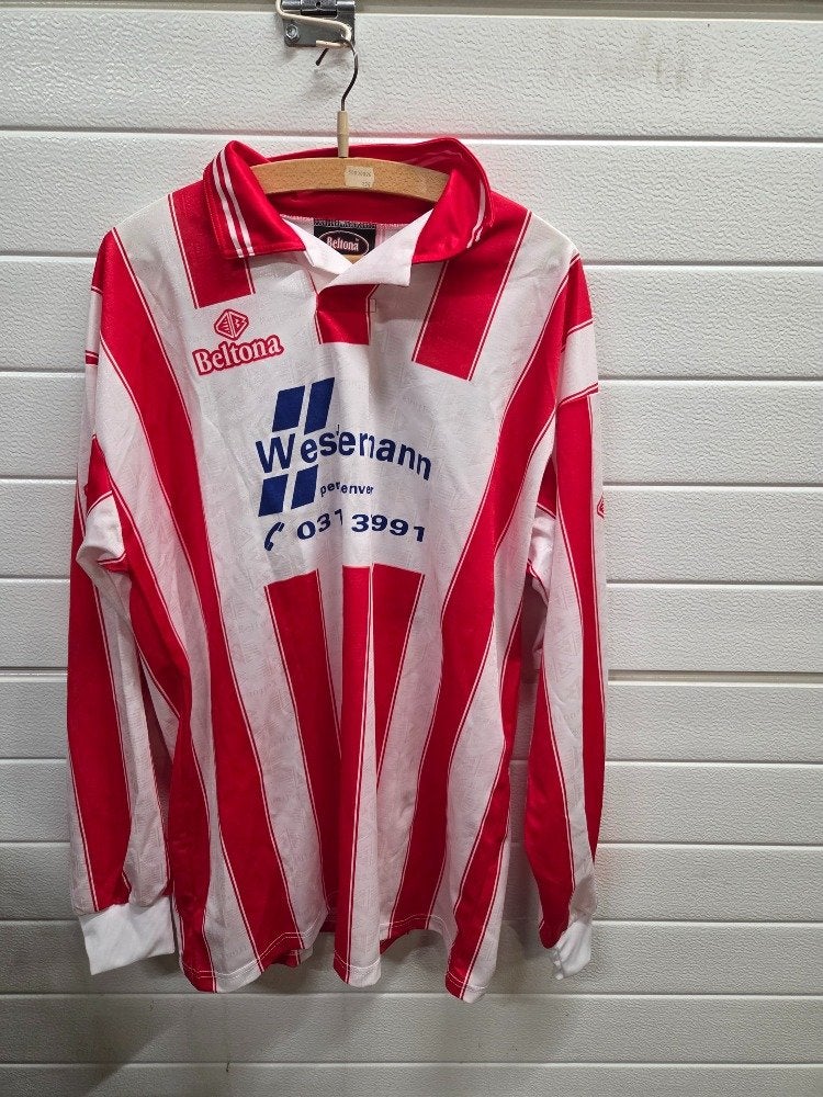voetbalshirt s.c. rijnland beltona 2 stuks, Ophalen of Verzenden, 'T Olde Gre-j, Info@toldegrej.nl, Endepoelstraat 20f Didam