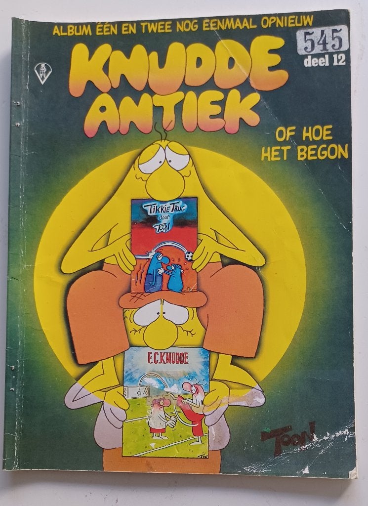 knudde antiek of hoe het begon, Boeken, Stripboeken, Gelezen, Eén stripboek, Ophalen of Verzenden, Toon cc