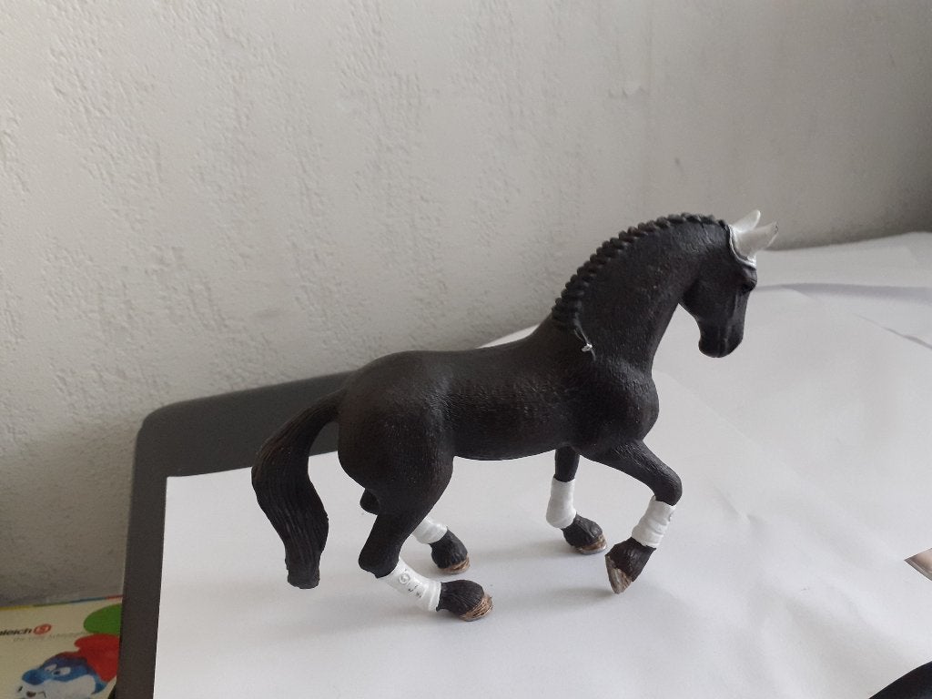 Schleich 42457 paard uit set, dierfiguur, Verzenden, Gebruikt, Paard, Beeldje of Figuurtje