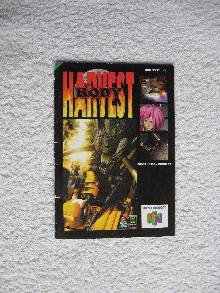 2x Handleiding van N64 games (zie tekst), Spelcomputers en Games, Games | Nintendo 64, Gebruikt, Overige genres, 1 speler, Ophalen of Verzenden