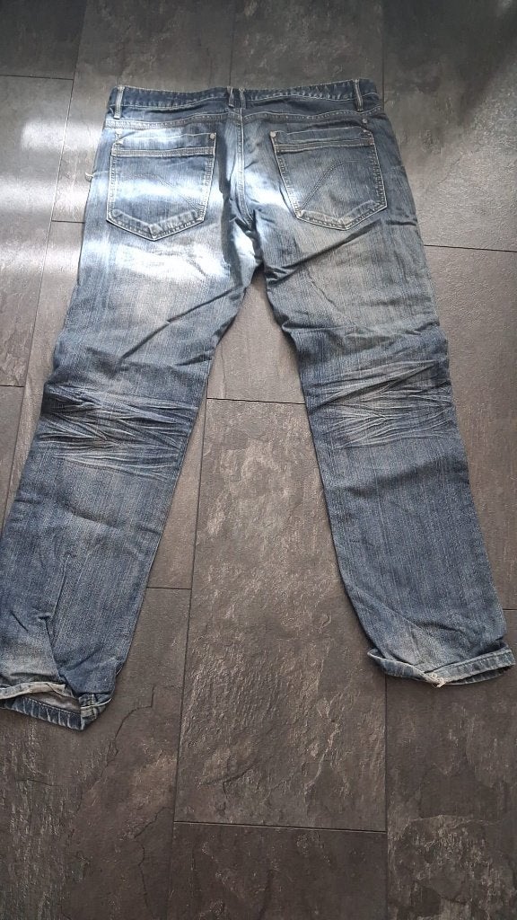 Vintage Urban District jeans maat 36, W36 - W38 (confectie 52/54), Blauw, Zo goed als nieuw, Urban District
