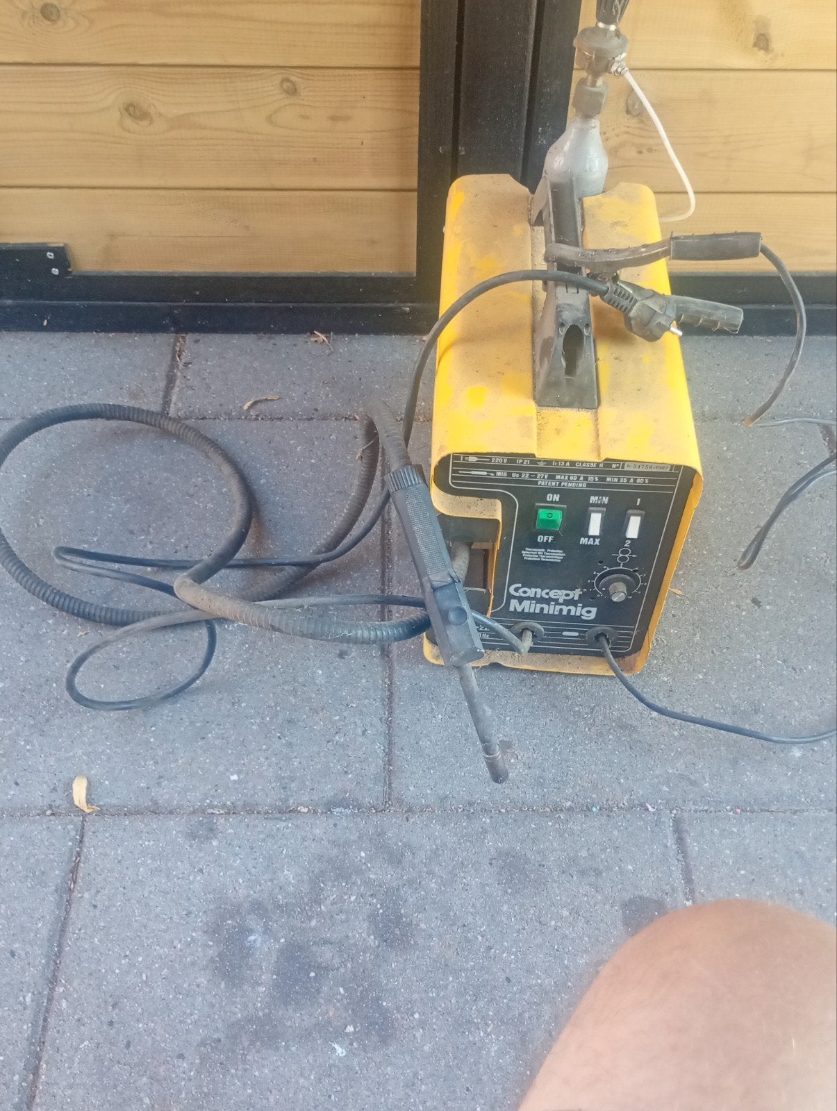 Concept Minimig lasapparaat - Werkt goed,, Ophalen of Verzenden, Zo goed als nieuw, Minder dan 150 ampère, Co2