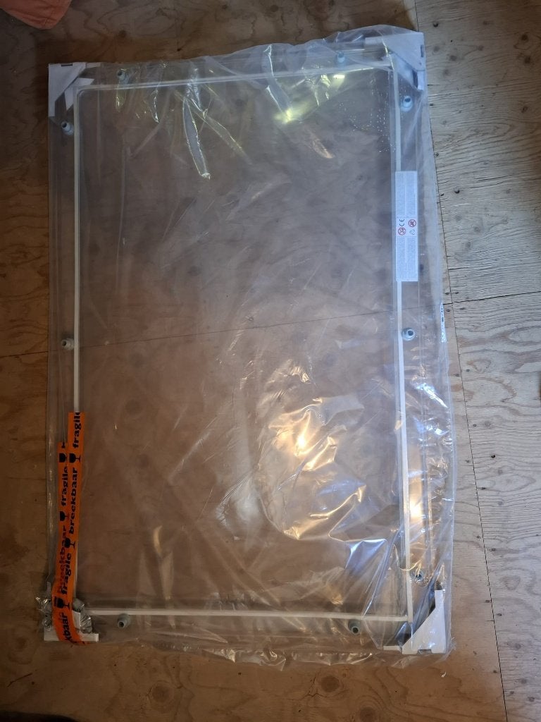 Nieuwe lichtkoepel 75x125cm, Ophalen, Minder dan 80 cm, Nieuw, 120 tot 160 cm