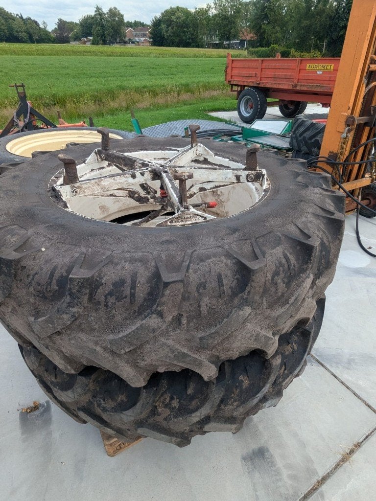 Set Dubbelucht + Tractors John deere Fendt, Ophalen of Verzenden