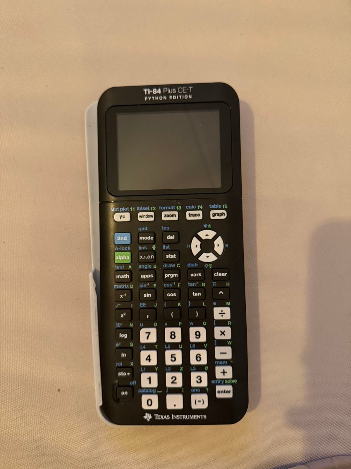 Texas Instruments TI-84 Plus CE-T Python Edition, Diversen, Rekenmachines, Zo goed als nieuw, Ophalen of Verzenden