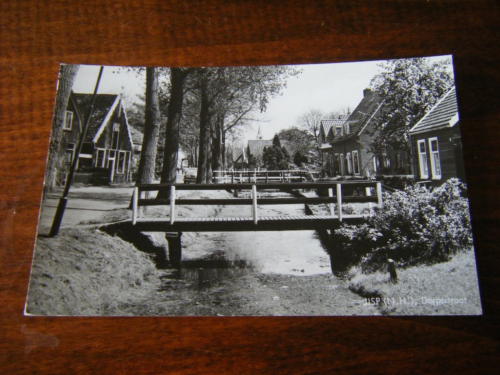 R41 - Jisp - Dorpsstraat - Mooi/Oud, Ophalen of Verzenden, 1960 tot 1980, Noord-Holland