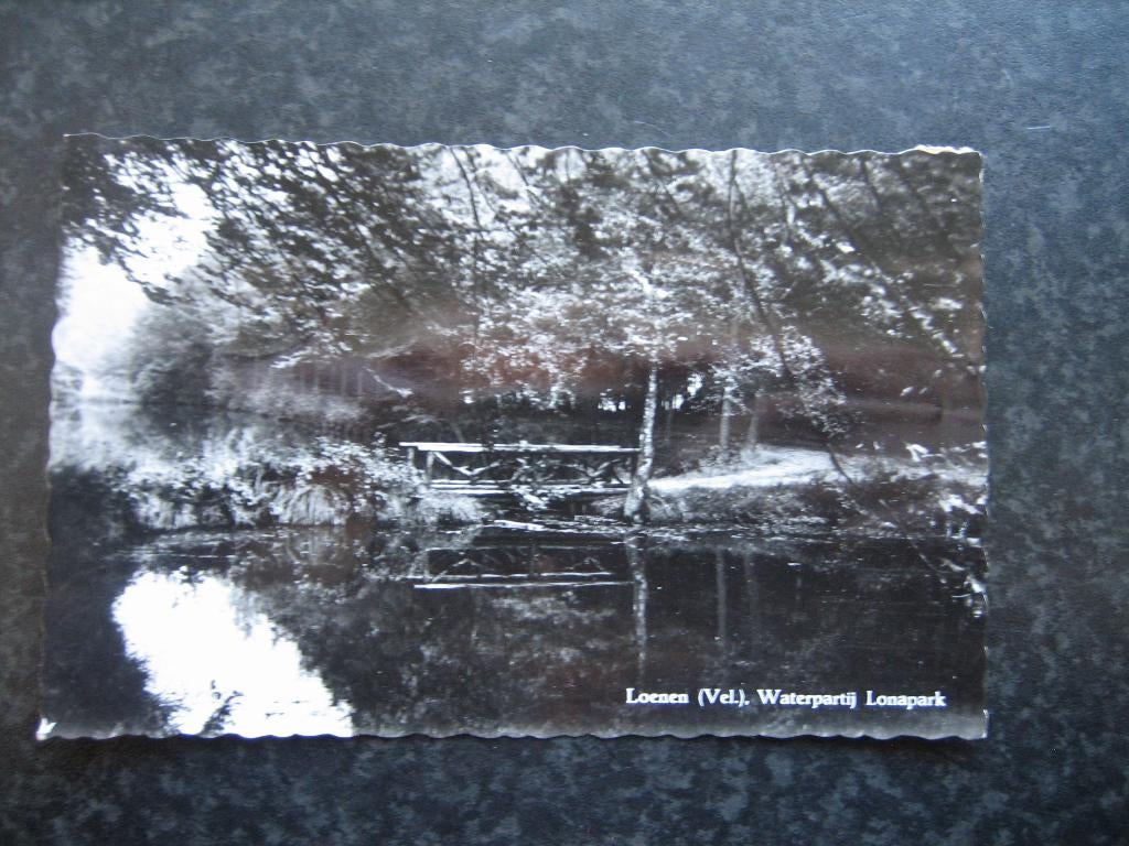 LOENEN Gld Waterpartij Lonapark 1982, Ophalen of Verzenden, 1980 tot heden, Gelderland