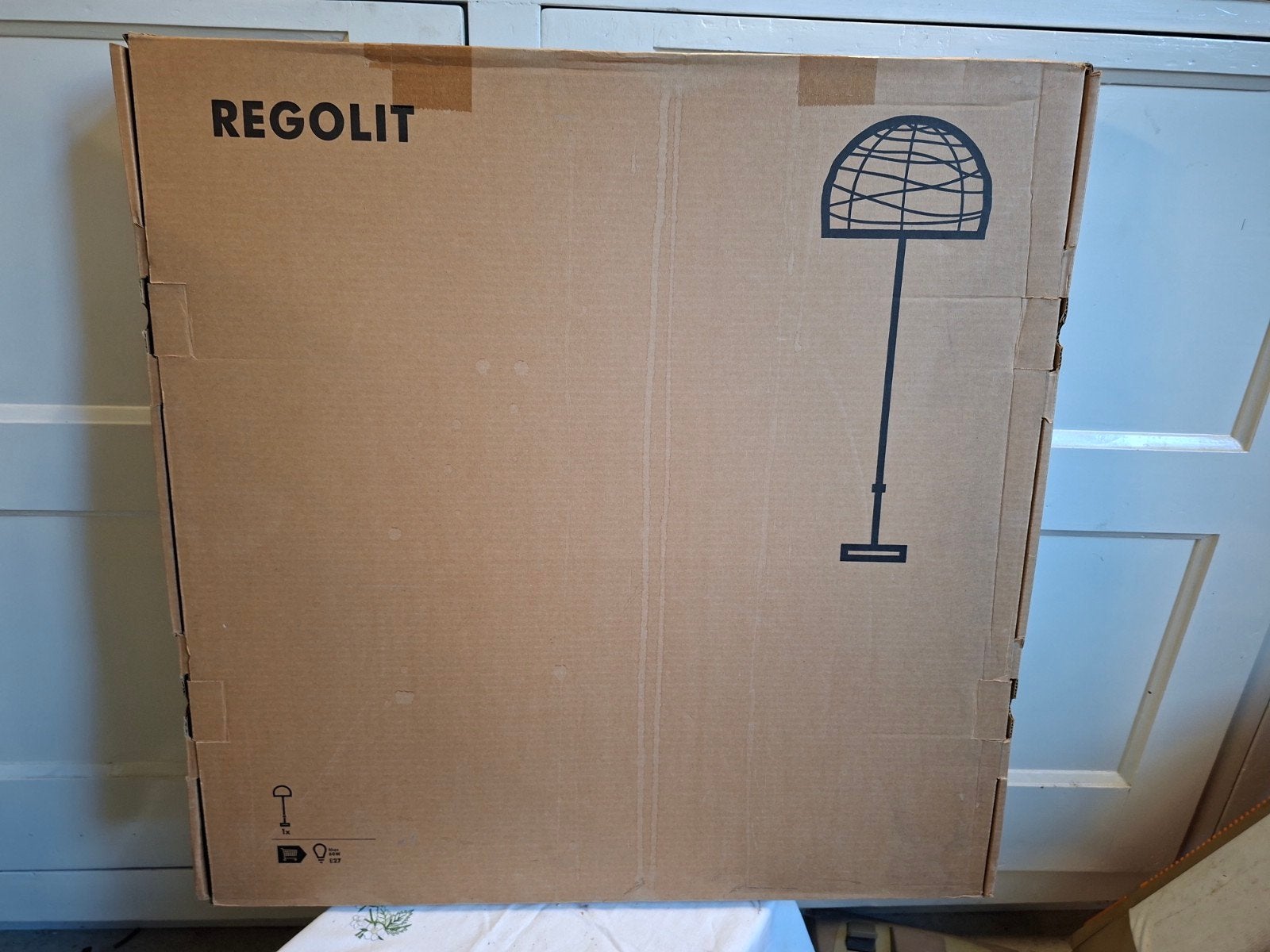 IKEA REGOLIT Vloerlamp - Nieuw in doos, Ophalen, Nieuw, Modern, Japandi, 150 tot 200 cm