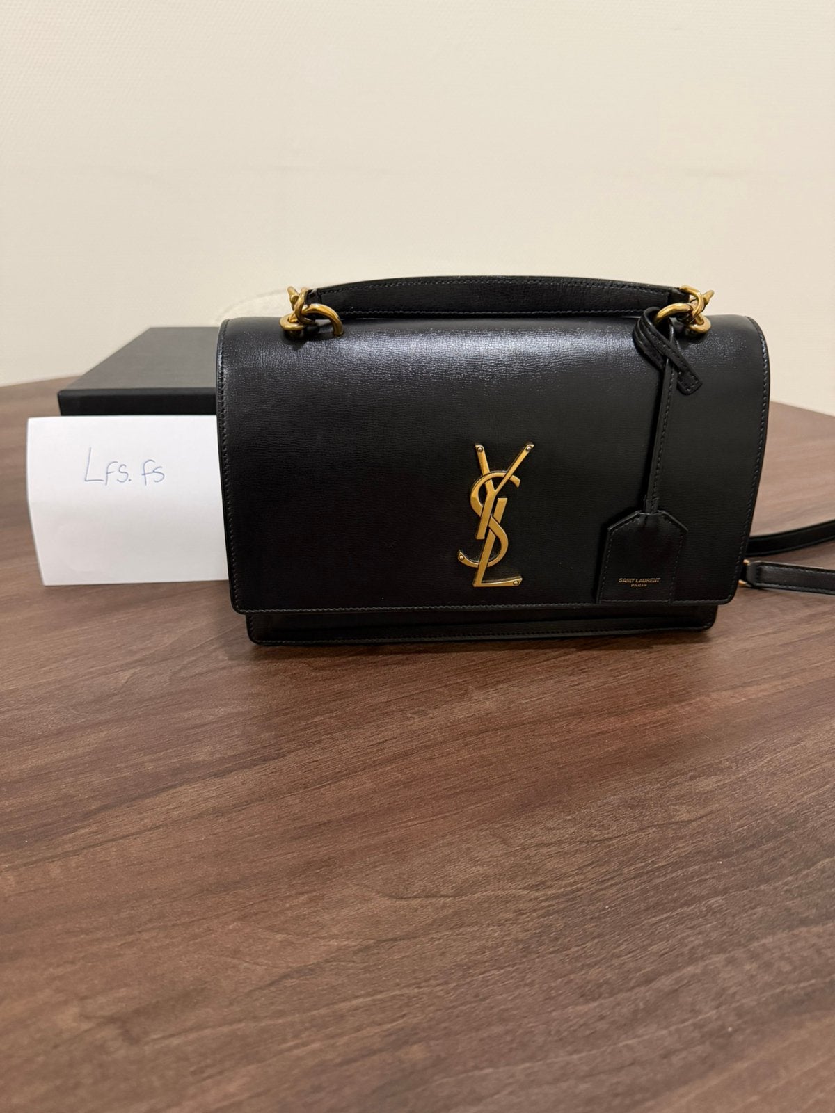 Saint laurent tas orgineel., Ophalen of Verzenden, Zo goed als nieuw, Zwart, Schoudertasje