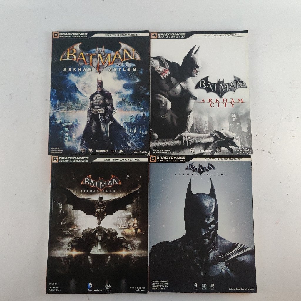 Batman Arkham Strategy Guides Bradygames, Ophalen of Verzenden, Gelezen