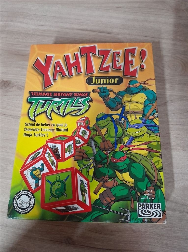 Yahtzee ninja turtles - s4737, Verzenden, Zo goed als nieuw