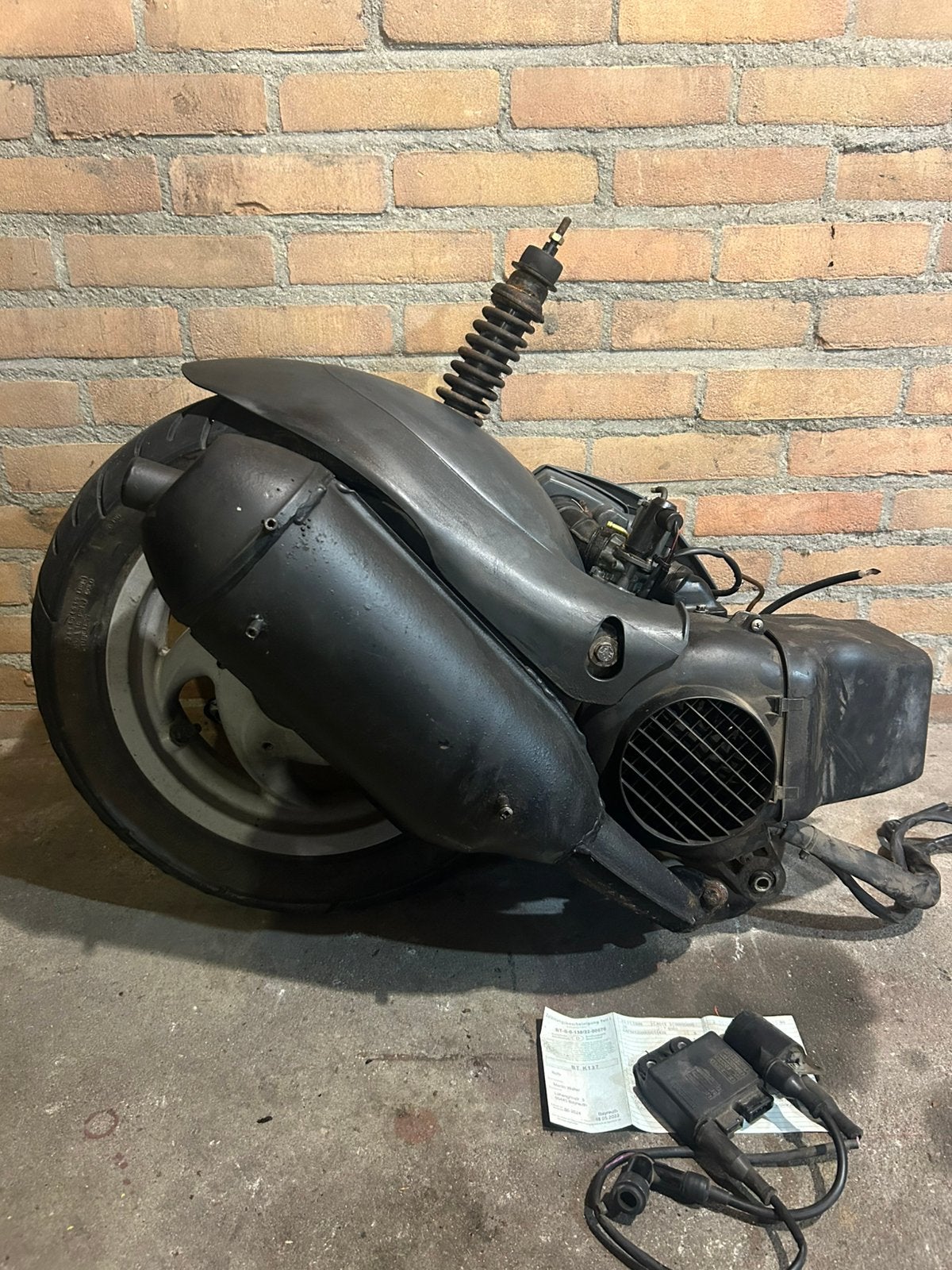 piaggio skipper lx blok plug en play, Ophalen, Zo goed als nieuw, Blok, Piaggio