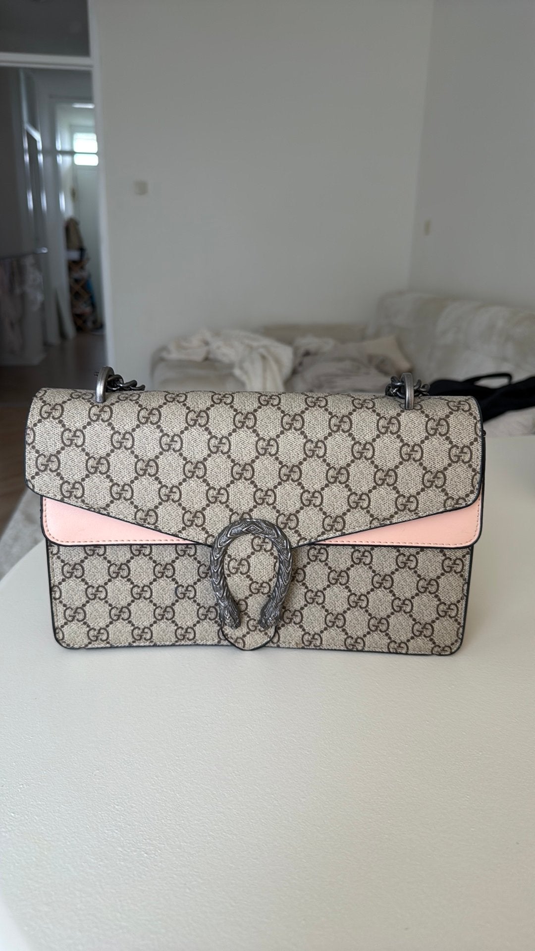 Gucci Dionysus Schoudertas - Zo goed als nieuw, Ophalen of Verzenden, Zo goed als nieuw, Bruin, Schoudertasje