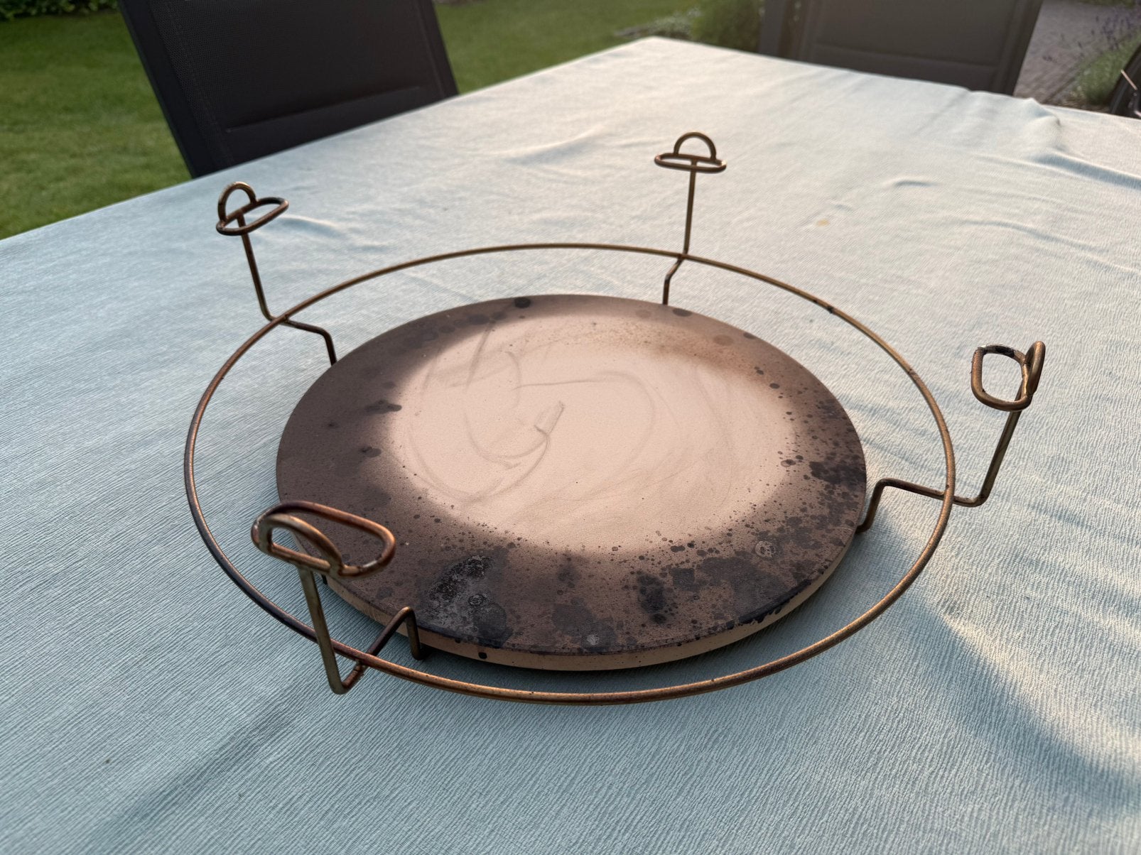 Grill guru large plate setter / hitteschild, Ophalen, Zo goed als nieuw