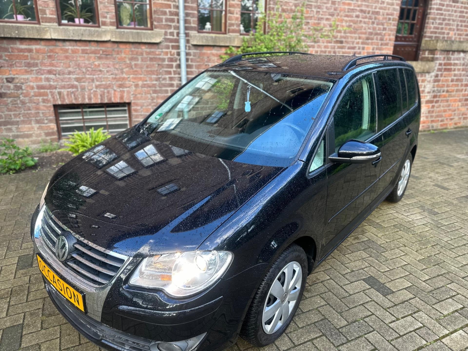 Volkswagen Touran 1.4 TSI Comfortline Zeer Nette Auto, Auto's, Volkswagen, Voorwielaandrijving, Gebruikt, 4 cilinders, Zwart
