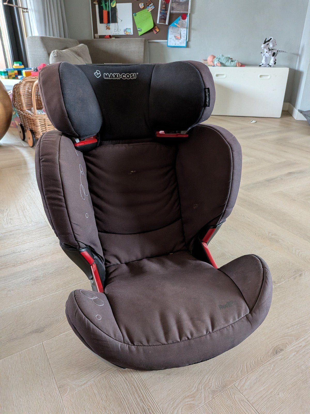 Maxi-Cosi Rodi XP Fix autostoel met Isofix, Ophalen, Gebruikt, 15 t/m 36 kg, Verstelbare rugleuning
