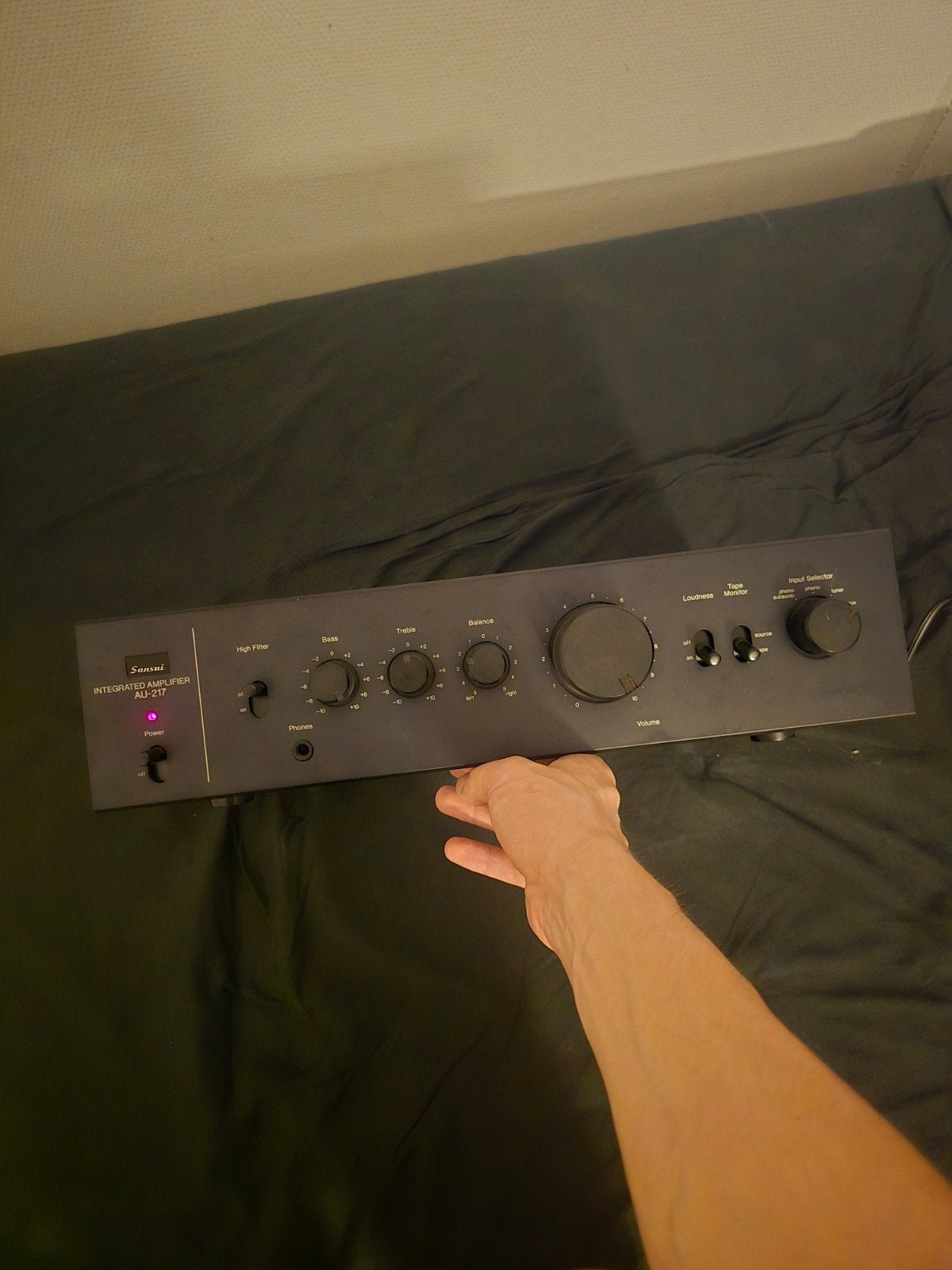 Sansui AU-217 Geïntegreerde Versterker - Goed Werkend, Ophalen of Verzenden