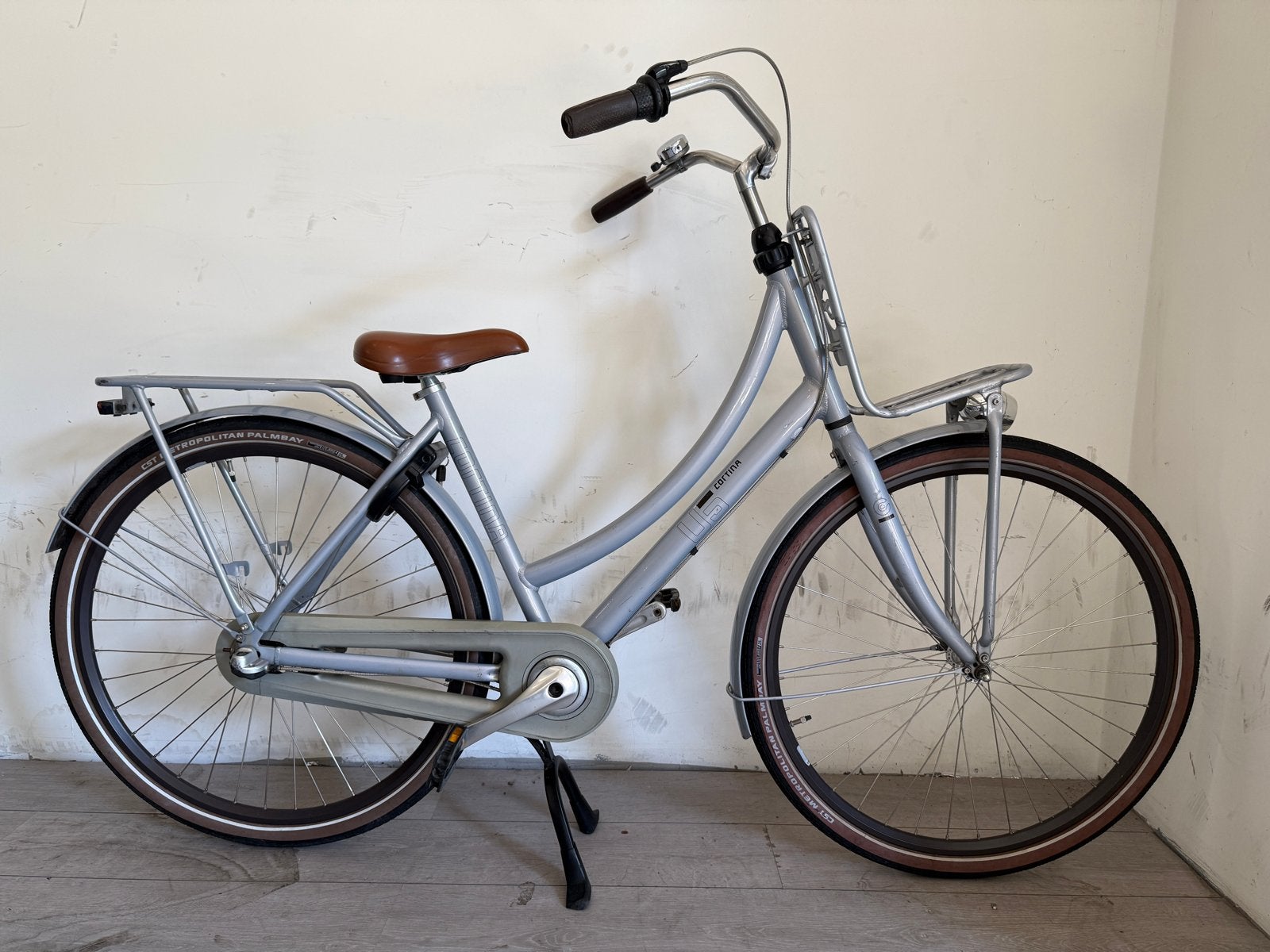 Nette Cortina U5 Transport fiets 28 inch, Fietsen en Brommers, 26 inch of meer, Terugtraprem, Gebruikt, Versnellingen