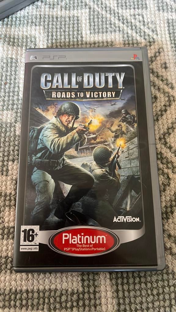 Call of Duty psp, Spelcomputers en Games, Games | Sony PlayStation Portable, Vanaf 18 jaar, Shooter, 1 speler, Ophalen of Verzenden