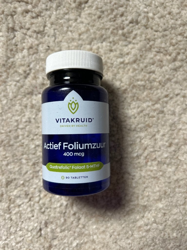 Vitakruid actief foliumzuur, Ophalen of Verzenden, Nieuw, Overige typen