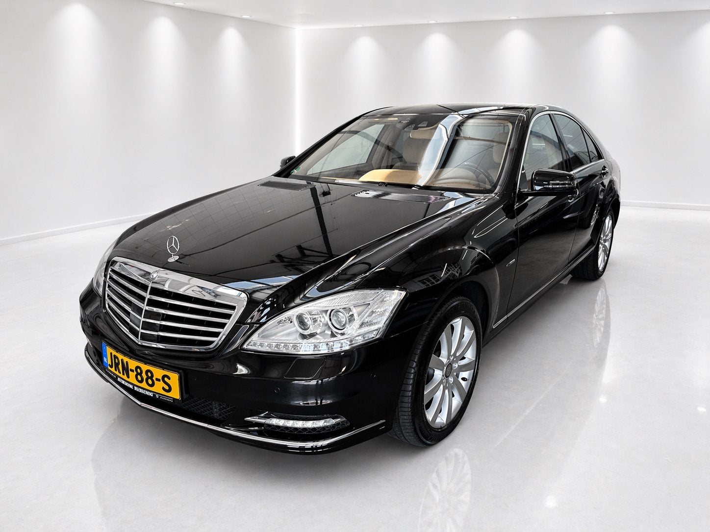 MB S500 4MATIC | standkachel | volledig MB onderhouden, Automaat, 435 pk, Zwart, Leder
