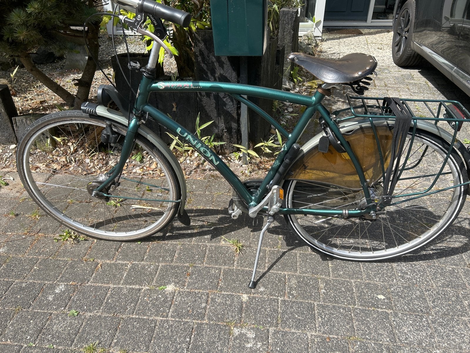 Union Herenfiets met 7 versnellingen en Brooks zadel, Gebruikt, Versnellingen, 49 tot 53 cm, Ophalen