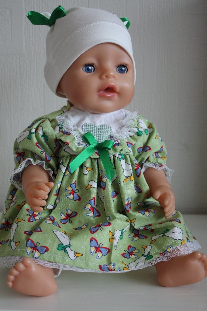 poppenkleertjes past baby born van 43 cm  no 8, Ophalen of Verzenden, Nieuw, Babypop