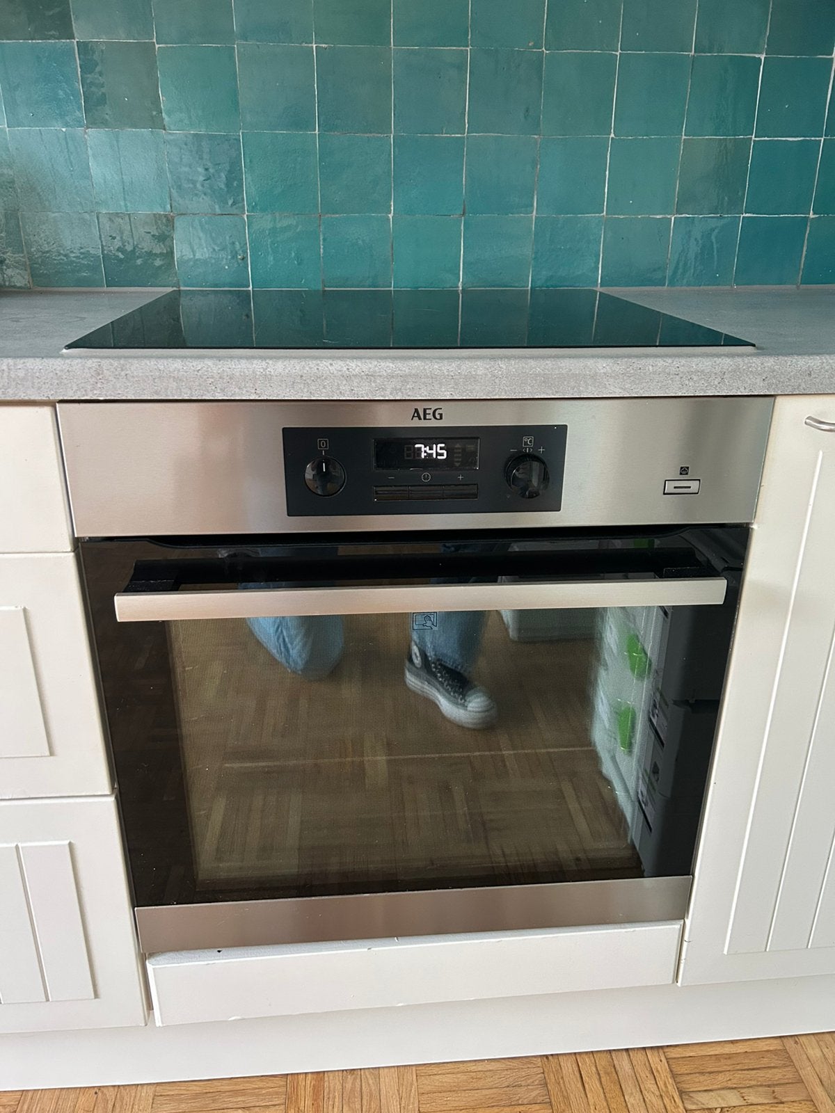 Inbouw oven AEG, Ophalen, Gebruikt, Oven, AEG
