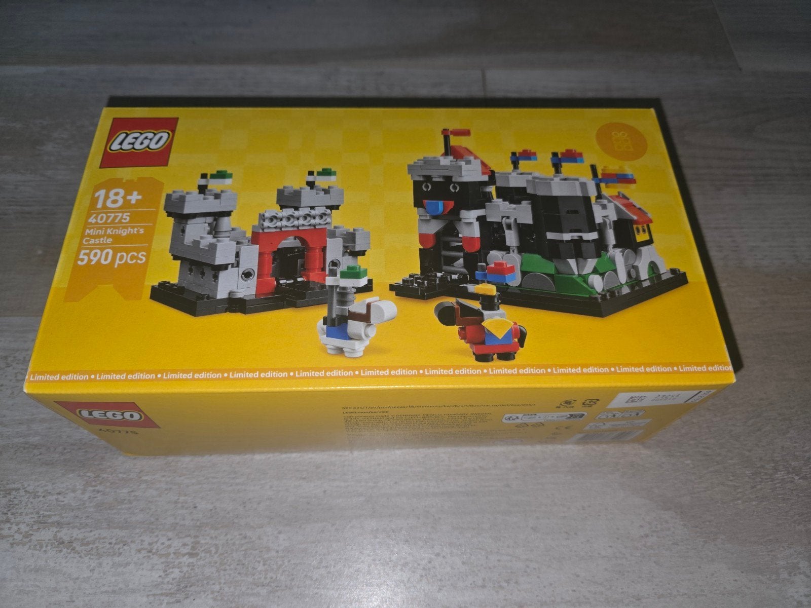 Lego Exclusive 40775 Mini Knight's Castle nieuw in doos, Lego, Nieuw, Ophalen of Verzenden, Castle