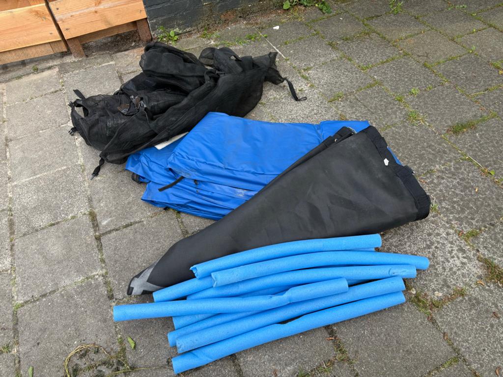 Trampoline 3 meter - Gebruikt, in goede staat, Ophalen of Verzenden, Gebruikt