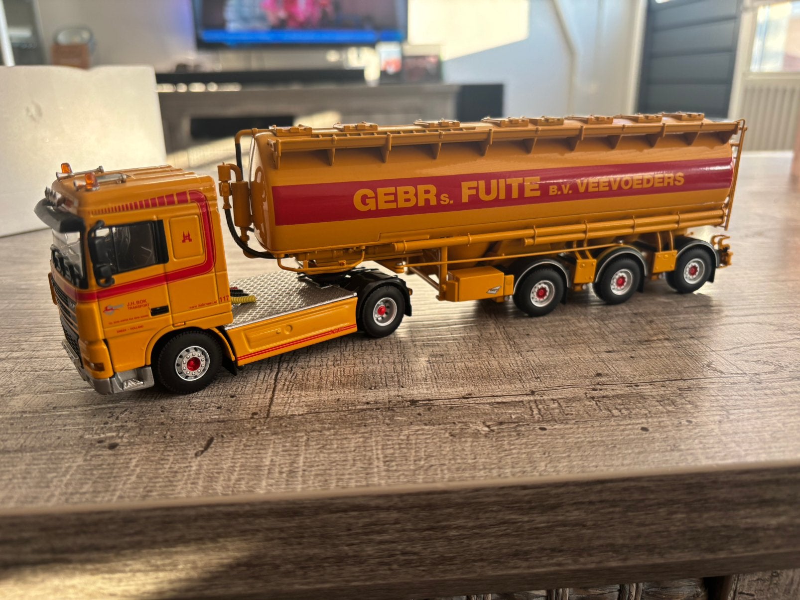DAF XF WELGRO BULKTRAILER J.H. BOK / GEBROEDERS FUITE B.V., Ophalen of Verzenden, Zo goed als nieuw, Bus of Vrachtwagen, Wsi