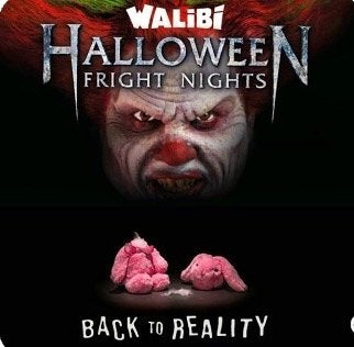 Twee kaarten voor walibi fright nights, Twee personen